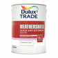 Dulux Trade Weathershield Quick Dry Gloss & Satin Brilliant White