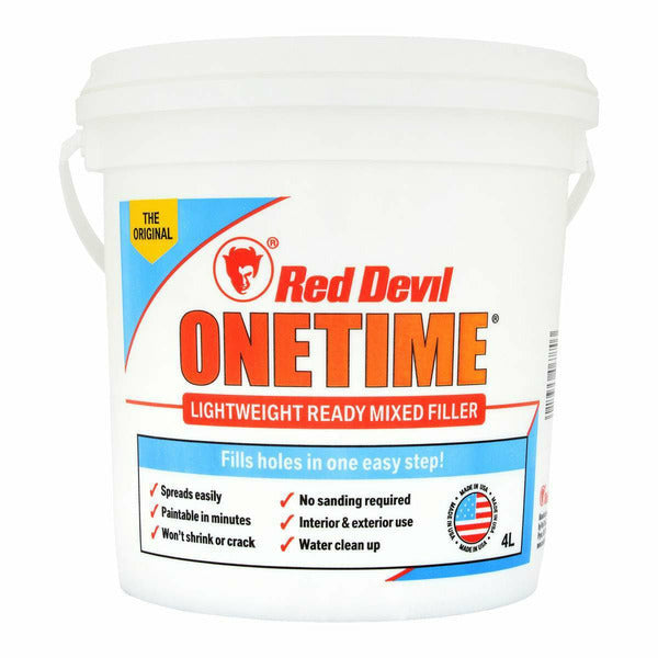 Red Devil One Time Lightweight Filler