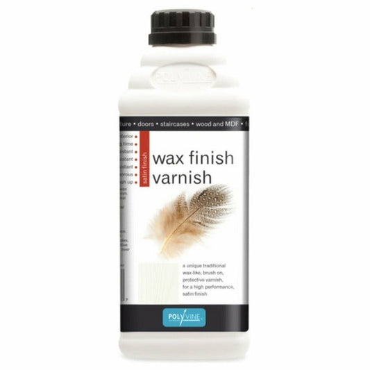 Polyvine Wax Finish Varnish Clear