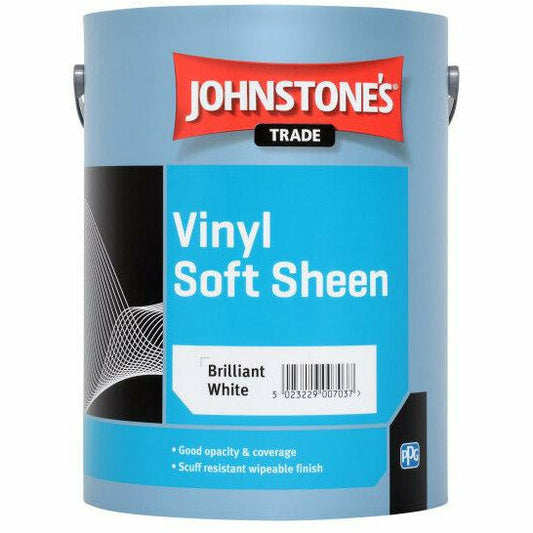 Johnstones Trade Vinyl Soft Sheen Brilliant White
