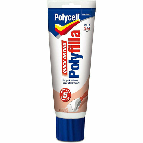 POLYCELL QUICK DRYING POLYFILLA TUBE 330GM
