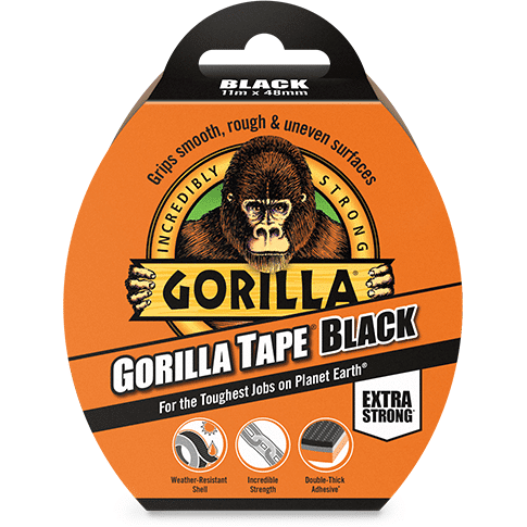 Gorilla Tape 11M Black