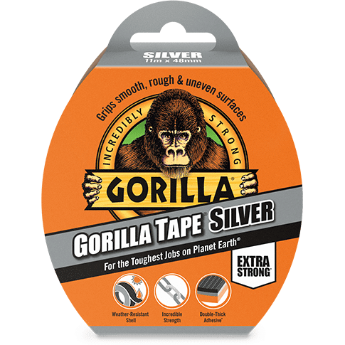 Gorilla Tape 11M Silver