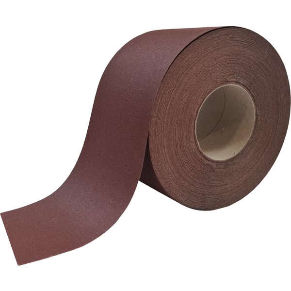 SAIT ABRASIVE RED OXIDE SANDPAPER 50M SANDING ROLL VARIOUS GRITS