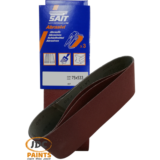 Sait Abrasive Belt (pack of 3)