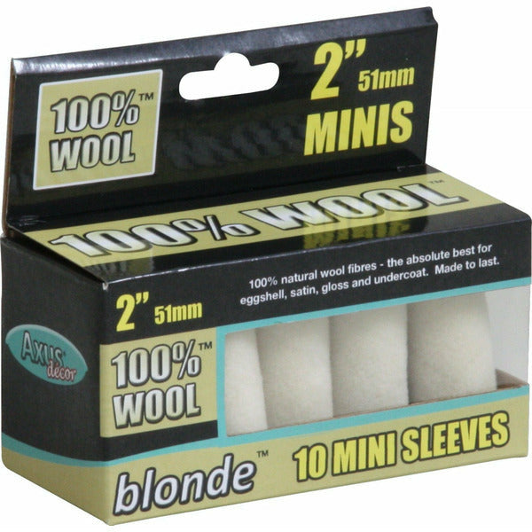 Axus Blonde Mini Sleeves Pack of 10