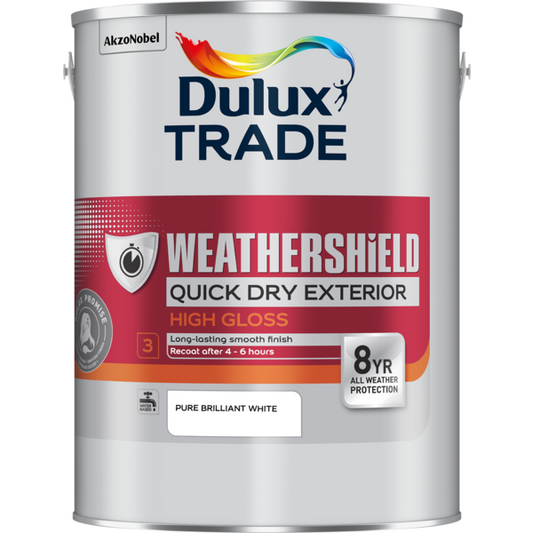 Dulux Trade Weathershield Quick Dry Exterior High Gloss
