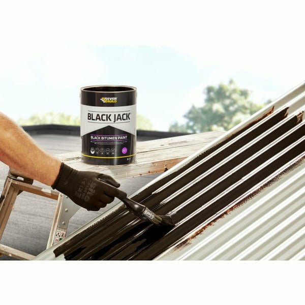 Everbuild Black Jack Bitumen Paint Black