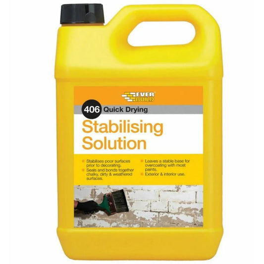 Everbuild 406 Stabilising Solution Clear Water Based