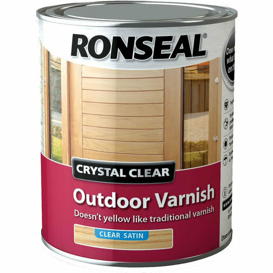 Ronseal Crystal Clear Outdoor Varnish