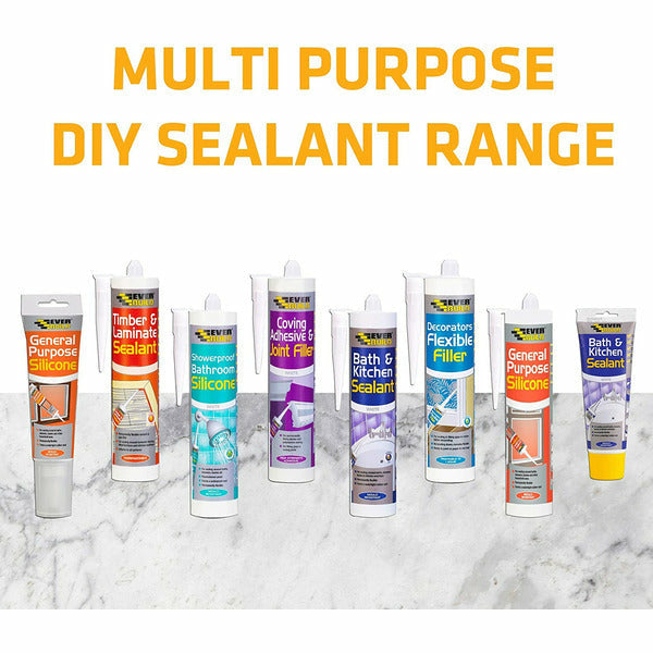 Everbuild Silicone / Bathroom Clear