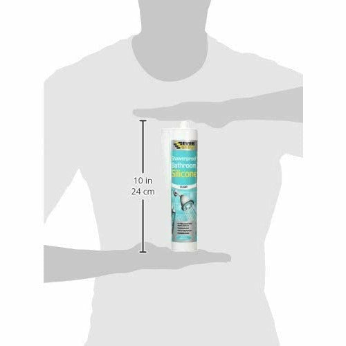 Everbuild Silicone / Bathroom Clear