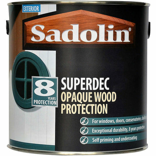 SADOLIN SUPERDEC OPAQUE WOOD PROTECTION 8 YEARS