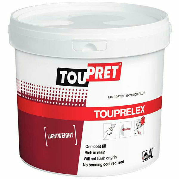 Toupret Touprelex Exterior Fast Drying Lightweight Filler