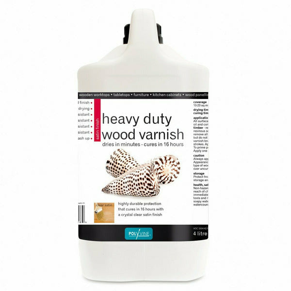 Polyvine Heavy Duty Interior Wood Varnish Satin