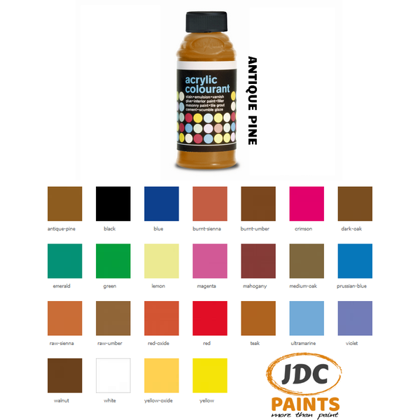 POLYVINE ACRYLIC COLOURANT PAINT TINT 50G
