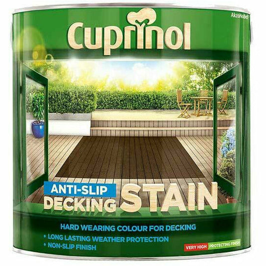 Cuprinol Anti Slip Decking Stain 2.5L ALL COLOURS