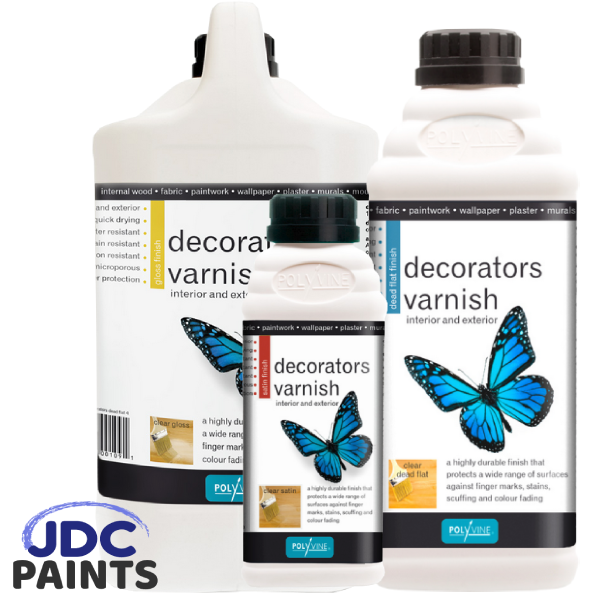 POLYVINE DECORATORS VARNISH DEAD FLAT / SATIN / GLOSS