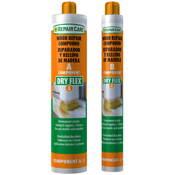 REPAIR CARE DRY FLEX 4 TWO PART WOOD REPAIR FILLER