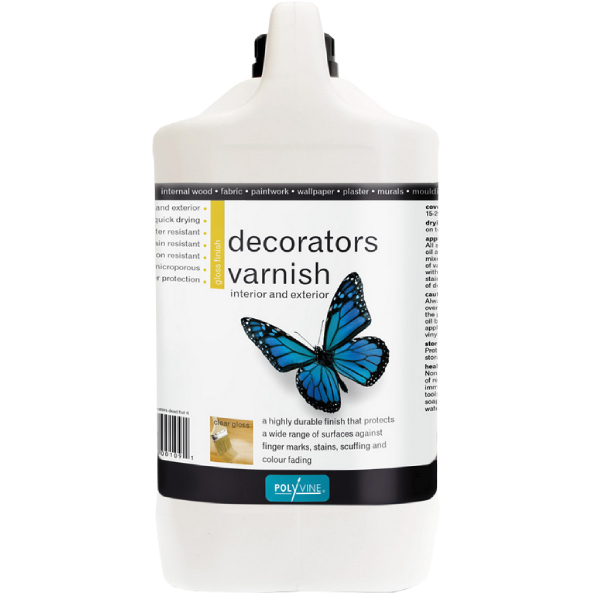 POLYVINE DECORATORS VARNISH DEAD FLAT / SATIN / GLOSS