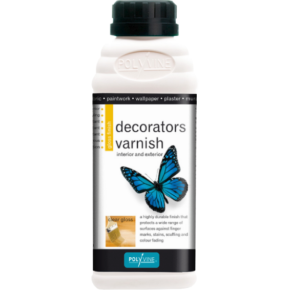 POLYVINE DECORATORS VARNISH DEAD FLAT / SATIN / GLOSS