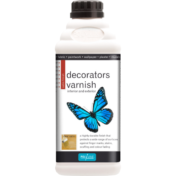 POLYVINE DECORATORS VARNISH DEAD FLAT / SATIN / GLOSS