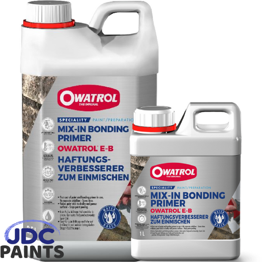 OWATROL E-B ( EMULSA-BOND ) WATER BASED MIX-IN BONDING PRIMER