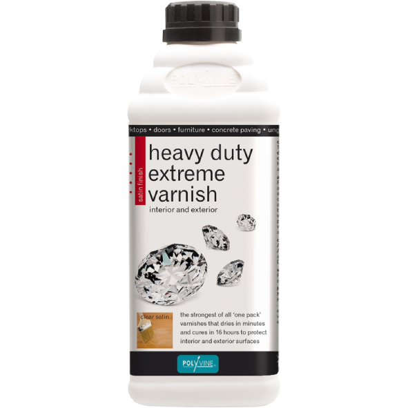 POLYVINE HEAVY DUTY EXTREME VARNISH DEAD FLAT / SATIN