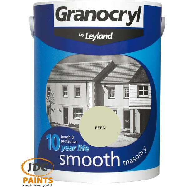 LEYLAND GRANOCRYL SMOOTH MASONRY PAINT - VARIOUS COLOURS & SIZES