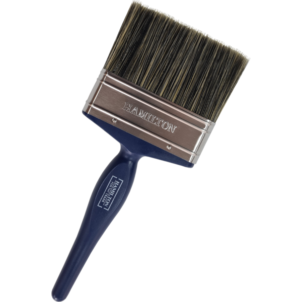 HAMILTON FOR THE TRADE TIMBER CARE WOOD BRUSH FLAT 4INCH