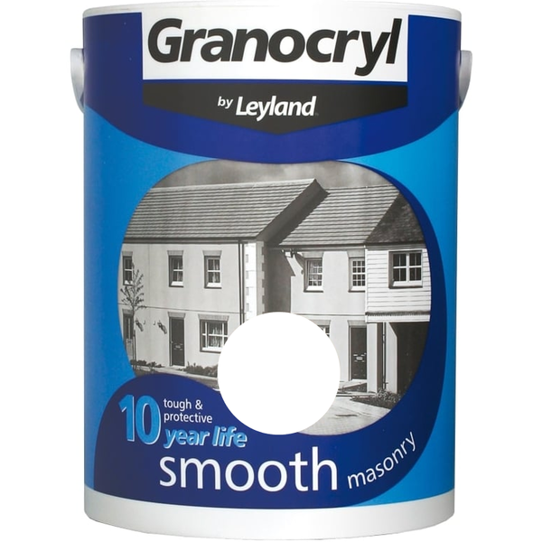 LEYLAND GRANOCRYL SMOOTH MASONRY PAINT - VARIOUS COLOURS & SIZES