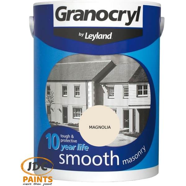 LEYLAND GRANOCRYL SMOOTH MASONRY PAINT - VARIOUS COLOURS & SIZES