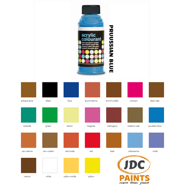POLYVINE ACRYLIC COLOURANT PAINT TINT 50G
