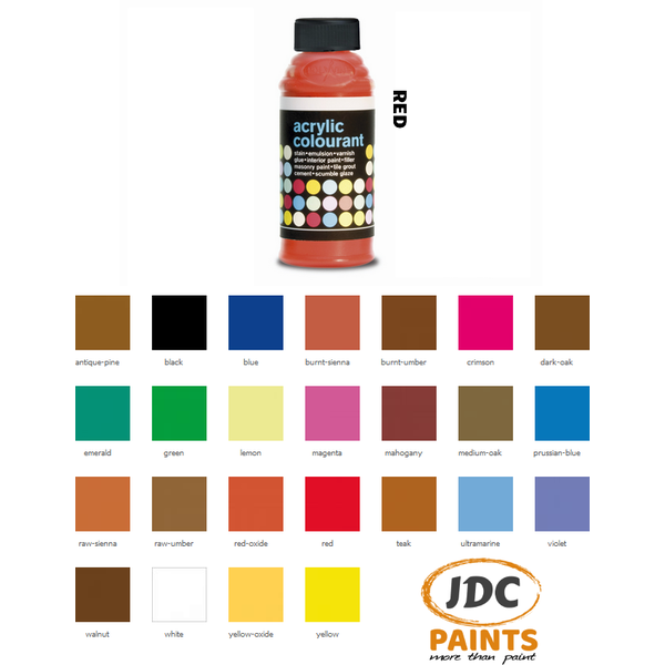 POLYVINE ACRYLIC COLOURANT PAINT TINT 50G
