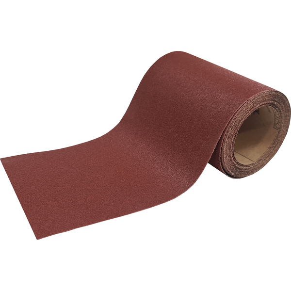 MIRKA HIFLEX ABRASIVE RED OXIDE SANDPAPER 5M SANDING ROLL VARIOUS GRITS