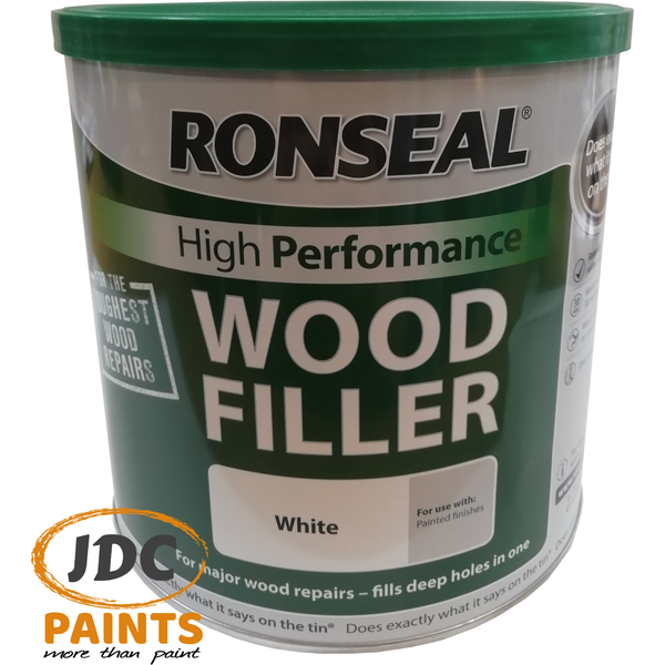 RONSEAL HIGH PERFORMANCE 2 PART WOOD FILLER WHITE & NATURAL