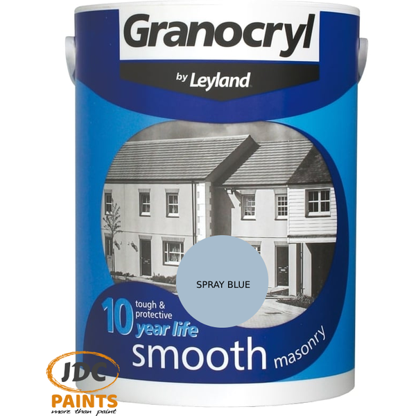 LEYLAND GRANOCRYL SMOOTH MASONRY PAINT - VARIOUS COLOURS & SIZES