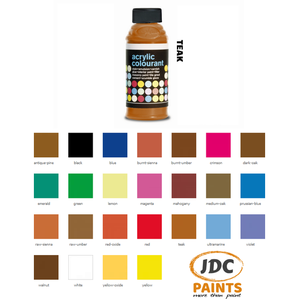 POLYVINE ACRYLIC COLOURANT PAINT TINT 50G