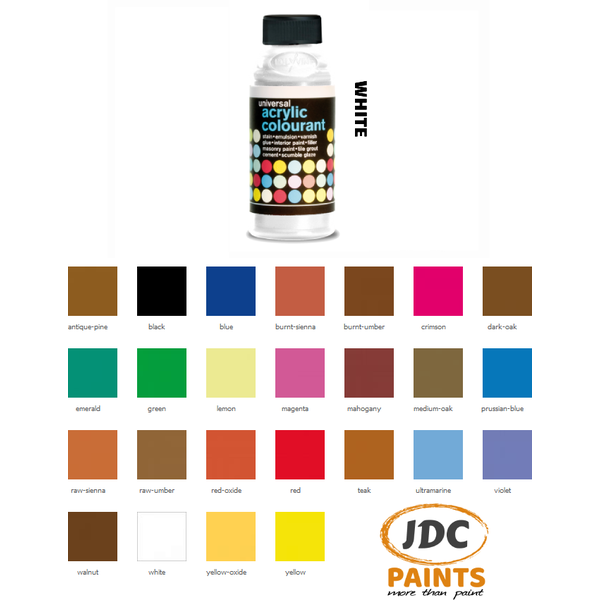 POLYVINE ACRYLIC COLOURANT PAINT TINT 50G