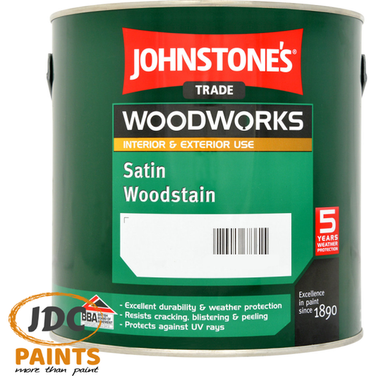 JOHNSTONES Trade Woodworks Woodstain Satin
