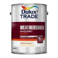 Dulux Trade Weathershield Masonry Gloss 5L Regent's Park Cream tin