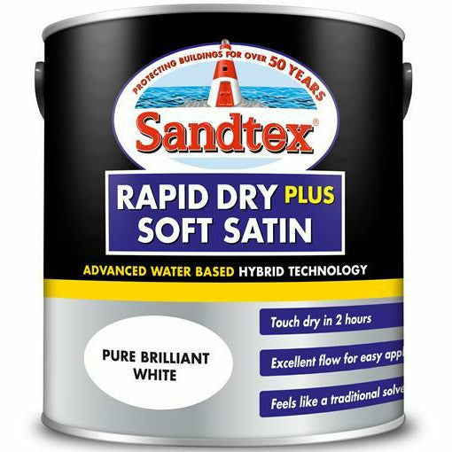 Sandtex Rapid Dry Plus Soft Satin