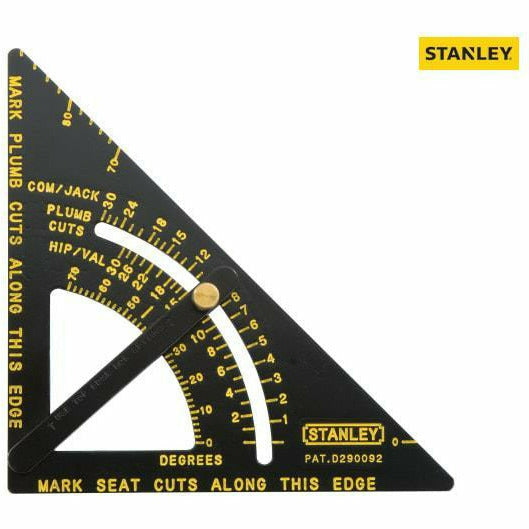 STANLEY ADJUSTABLE QUICK SQUARE 170MM (6.3/4IN)