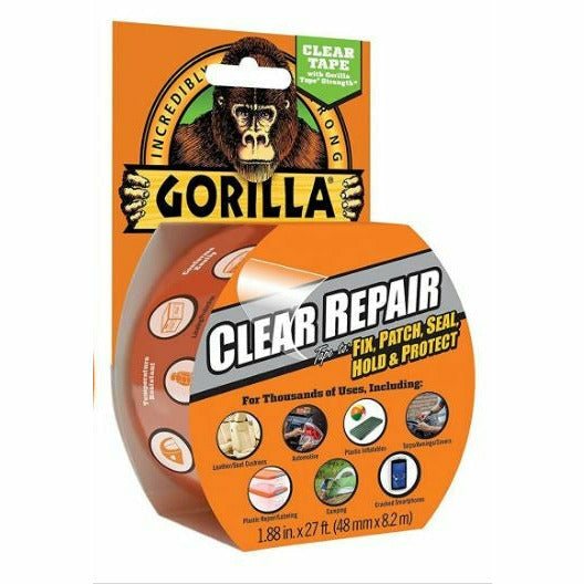 Gorilla Tape 8.2M Clear Repair