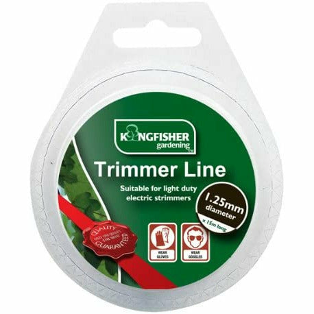 Kingfisher Strimmer Line 15M X 1.25MM
