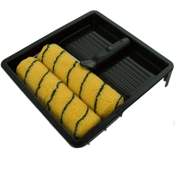CORAL MAX COAT 9 INCH ROLLER SET WITH HEADLOCK FRAME 4PC