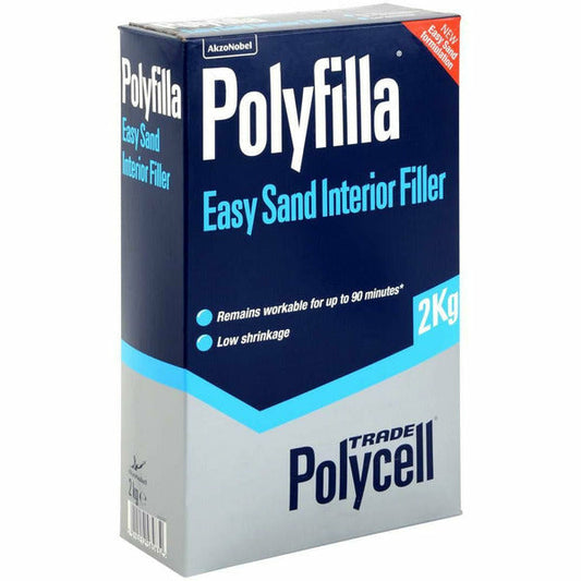 Polycell Easy Sand Interior Filler 2KG