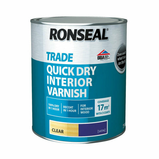 Ronseal Trade Quick Dry Interior Varnish