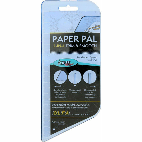 Axus Blue Paper Pal Wallpaper Smoother