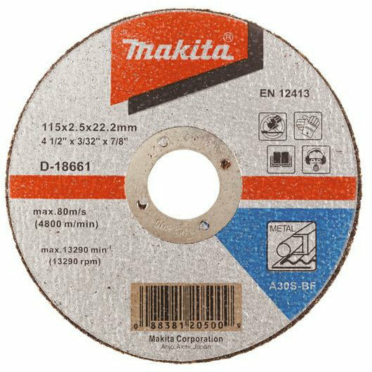 Makita Cut Off Wheel 115x2.5x22.23 A3